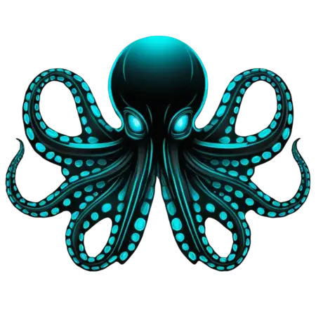 Pwnity Mascot Octopus - Representing multifaceted security tools